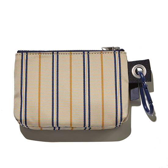 커스텀멜로우(CUSTOMELLOW) stripe layered pouch_CABAX18242BEX