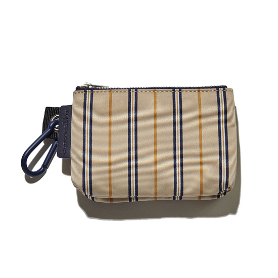 커스텀멜로우(CUSTOMELLOW) stripe layered pouch_CABAX18242BEX