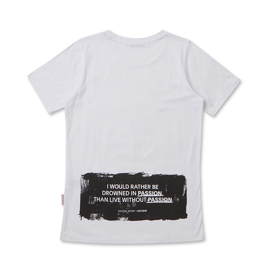 코오롱스포츠(KOLONSPORT) SEISHIN 여성 페인트프린트 반팔티셔츠_TVTCM18352WHX (TVTCM18352WHX)