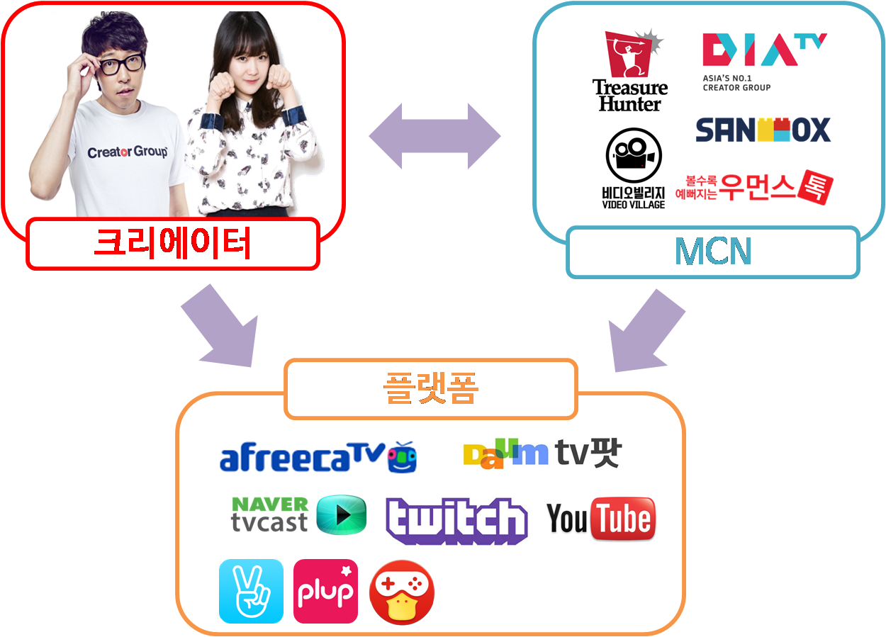 mcn 시장 규모에 대한 이미지 검색결과