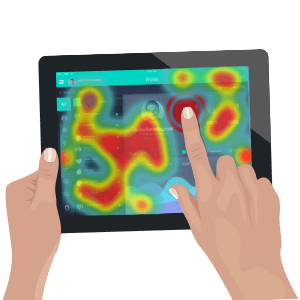 touch heatmaps illustration