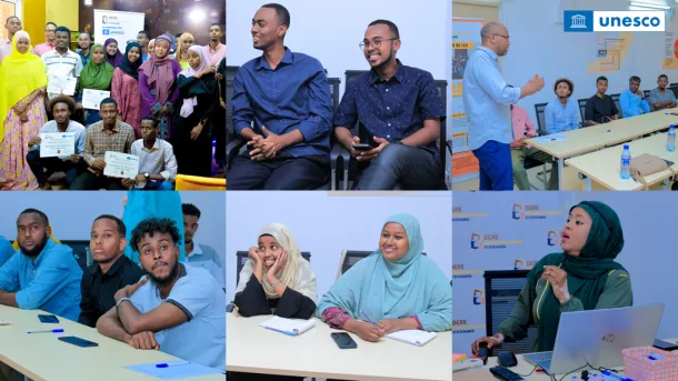 compilation photo montage de la formation