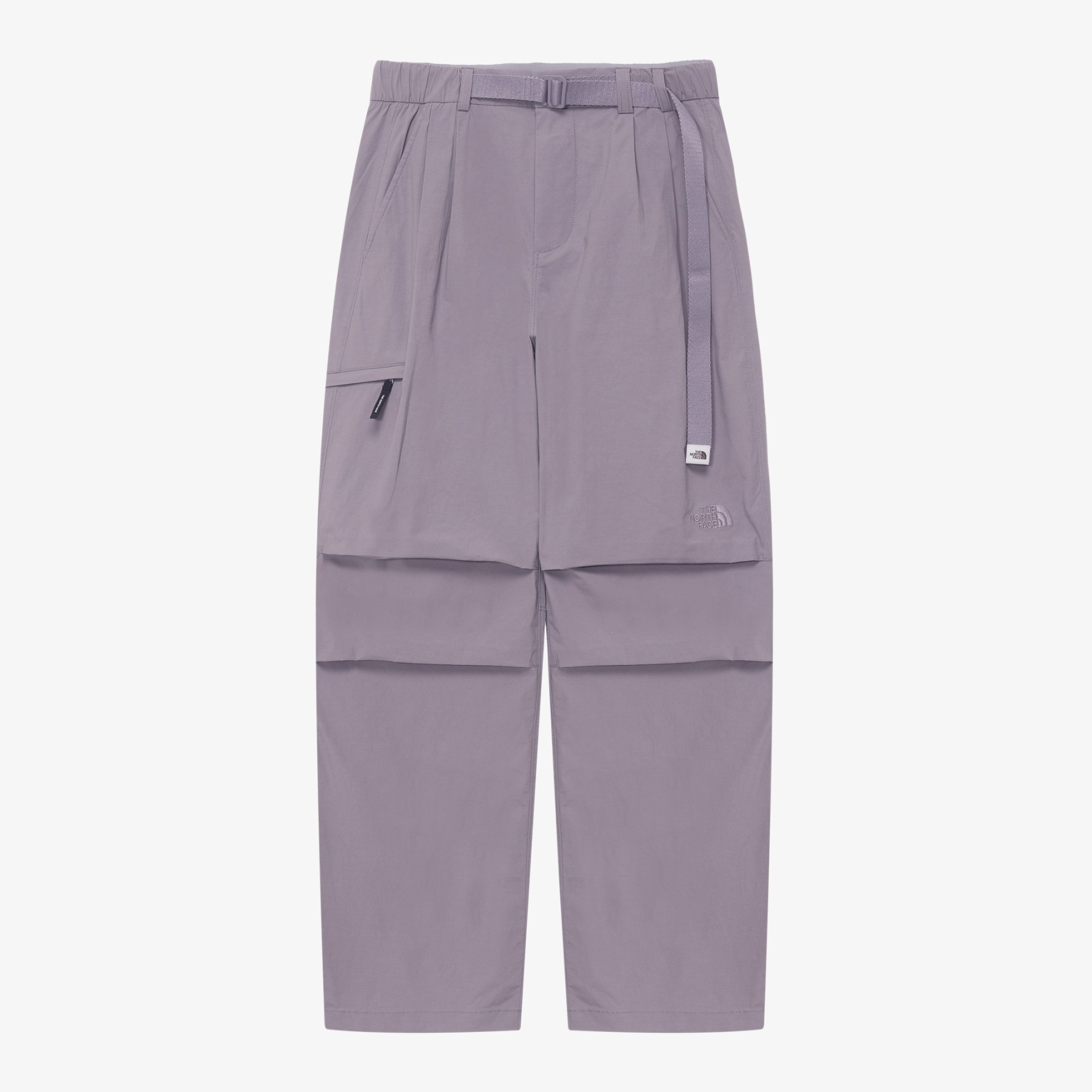 ノースフェイス女性パラシュートパンツ GRAYISH_LILAC NP6NR34L 【公式