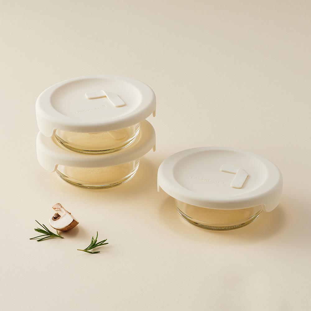 바로한끼 밥용기 250ml 3P 세트 LLG301S3