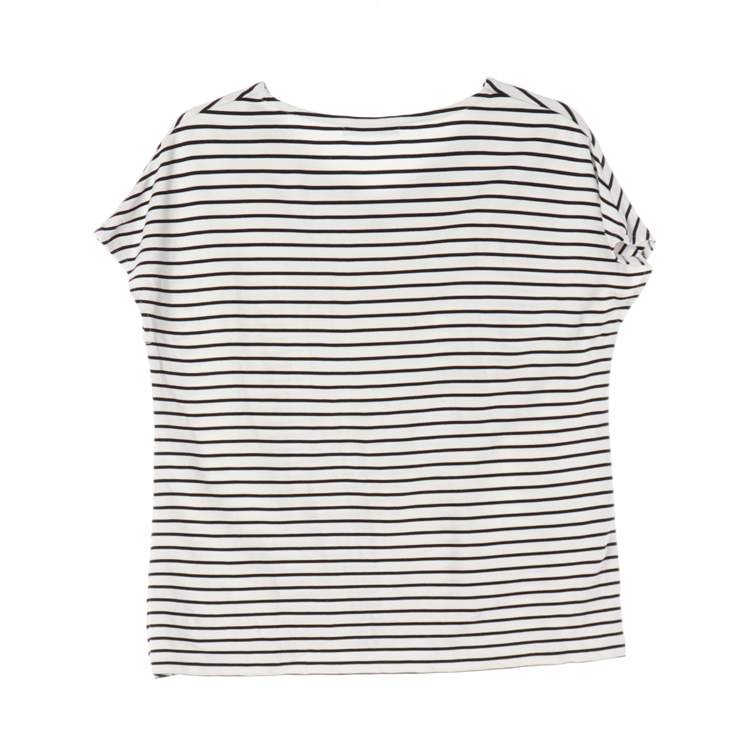 UNITED ARROWS 그린라벨릴랙싱 스트라이프 버튼 티셔츠 WOMAN-M