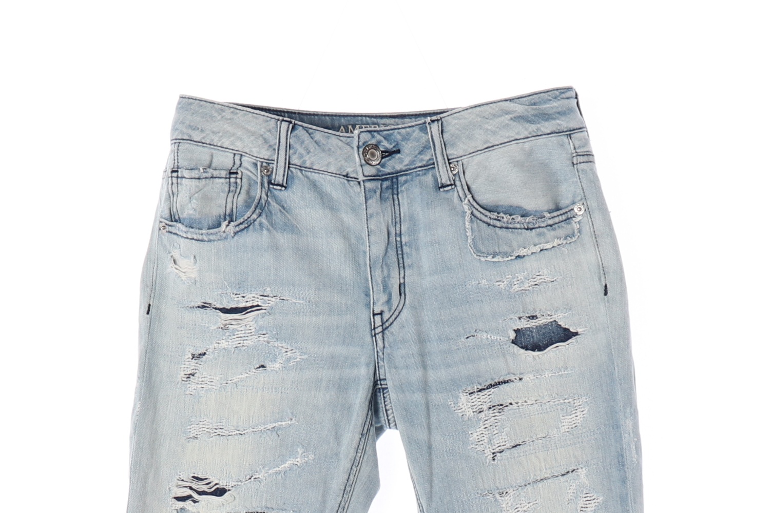 AMERICAN EAGLE 아메리칸이글 데미지 워싱 데님 팬츠 WOMAN-L