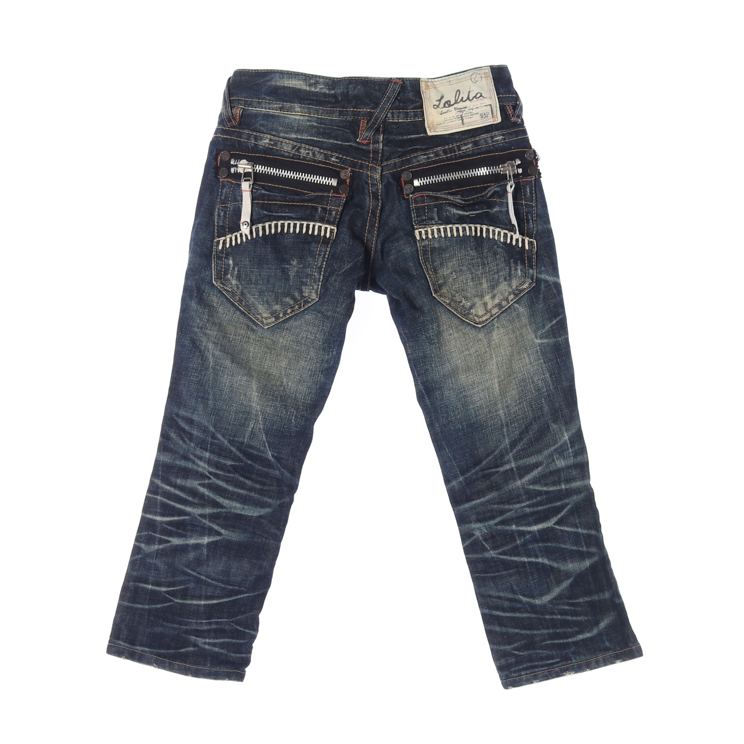 LOLITA JEANS 롤리타진 면 100% 데님 팬츠 WOMAN-M