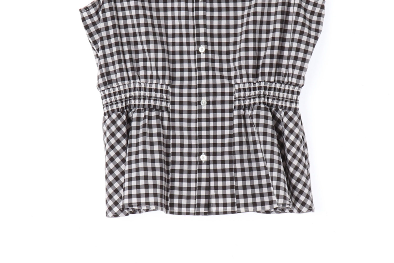 LOWRYS FARM 로리즈팜 깅엄 체크 블라우스 WOMAN-M