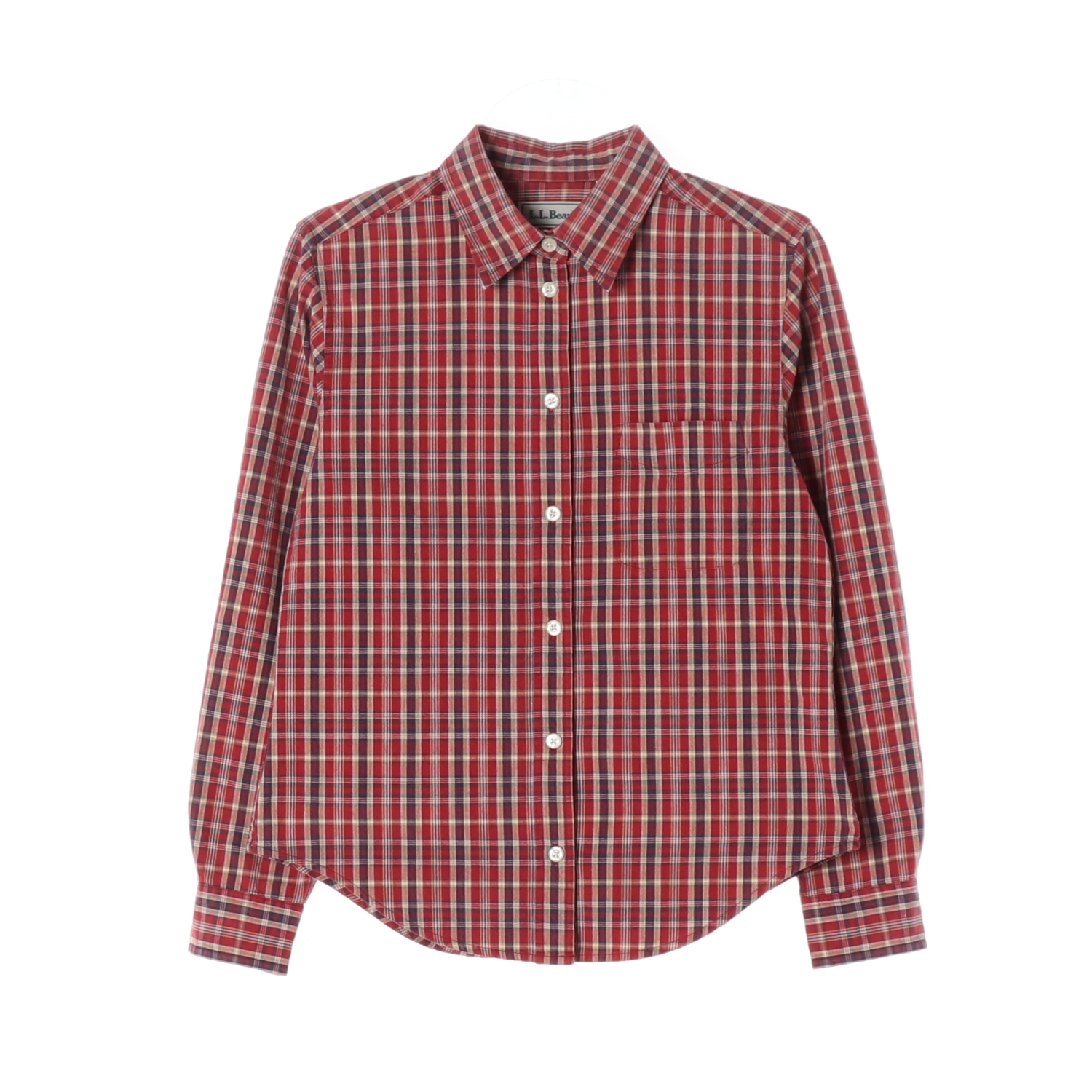 LLBEAN 엘엘빈 레드 체크 셔츠 WOMAN-M