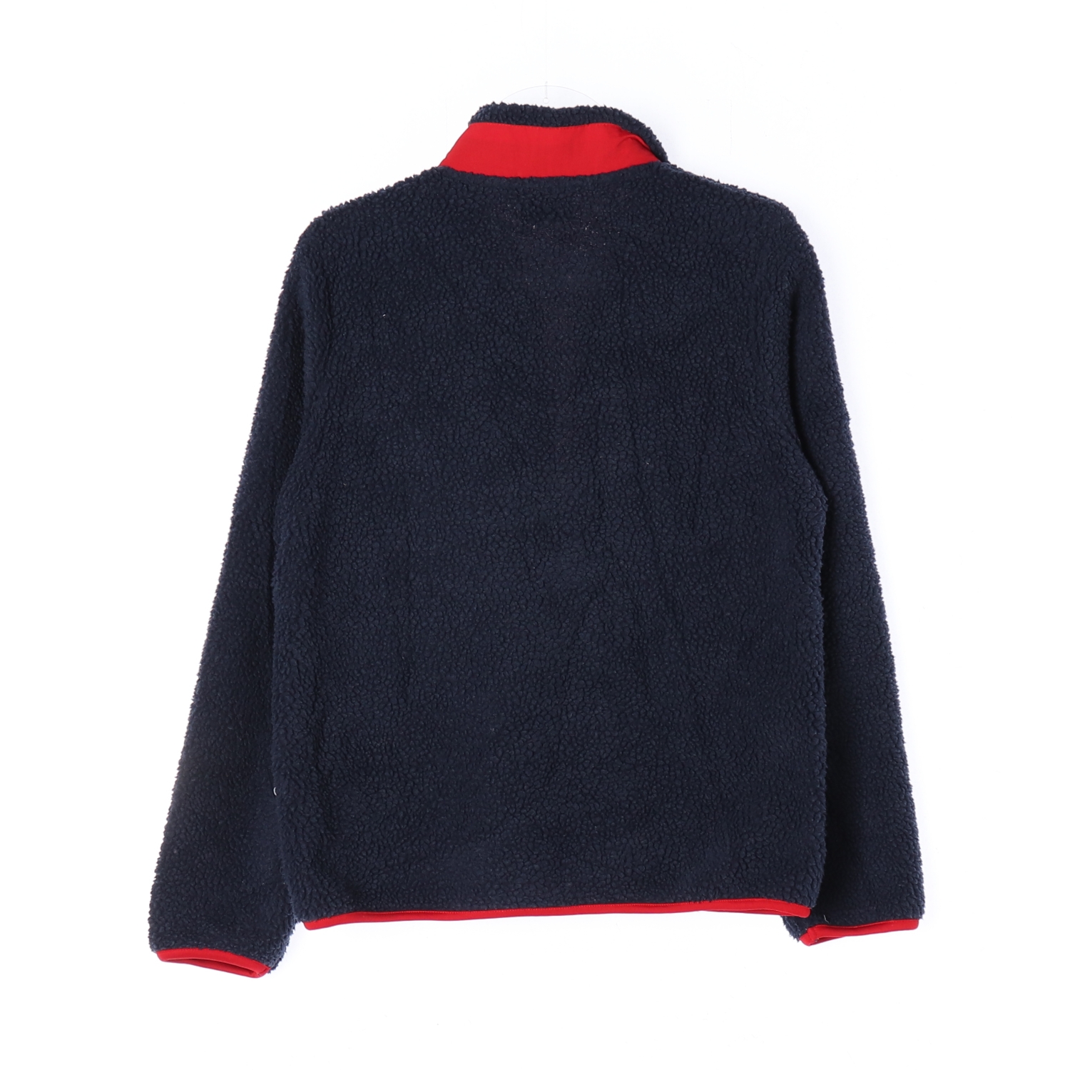PENFIELD 펜필드 네이비 레드 포인트 집업 플리스 재킷 WOMAN-M