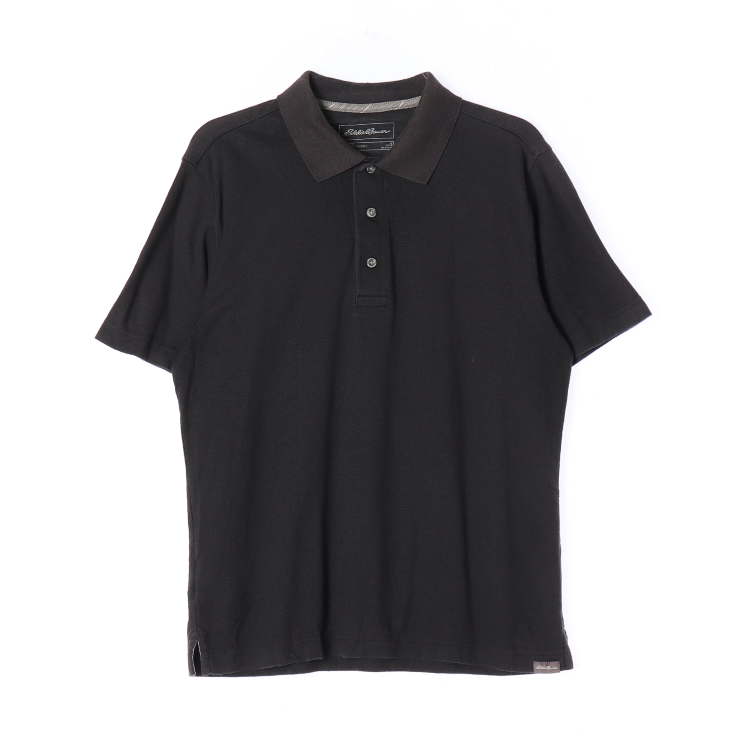 EddieBauer 에디바우어 Travex 기능성 블랙 폴로 셔츠 MAN-M