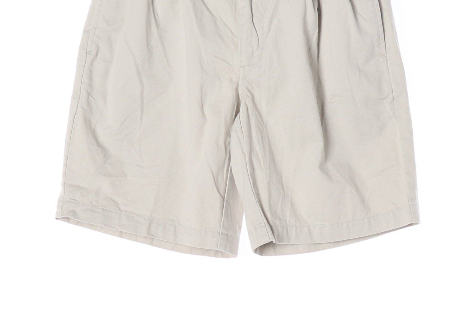 BROOKS BROTHERS 브룩스브라더스 베이지 플리츠 1/2 치노팬츠 MAN-S