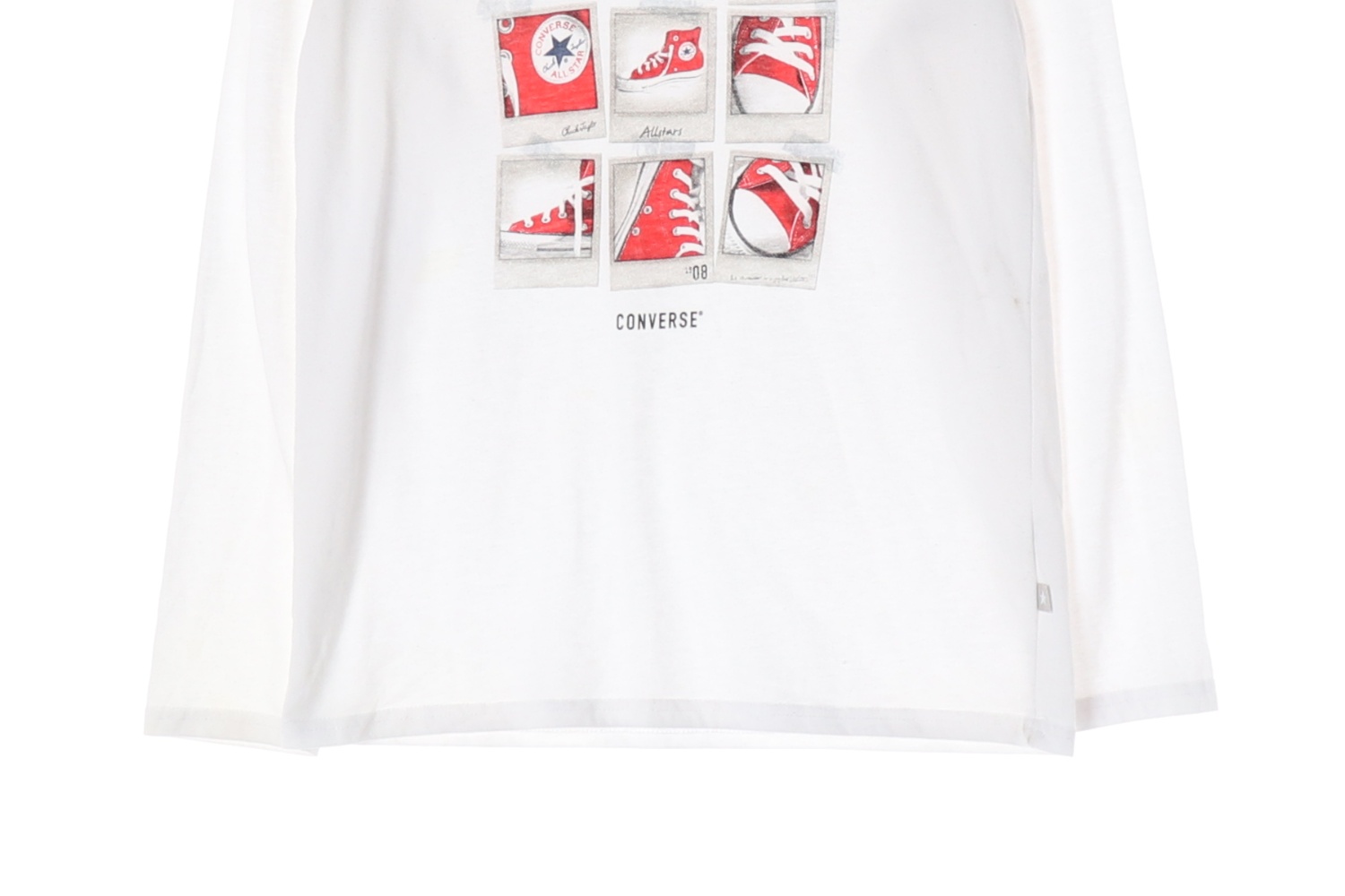 CONVERSE 컨버스 올스타 프린팅 롱슬리브 티셔츠 WOMAN-L