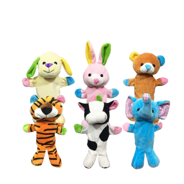 로얄스판 동물손인형6마리