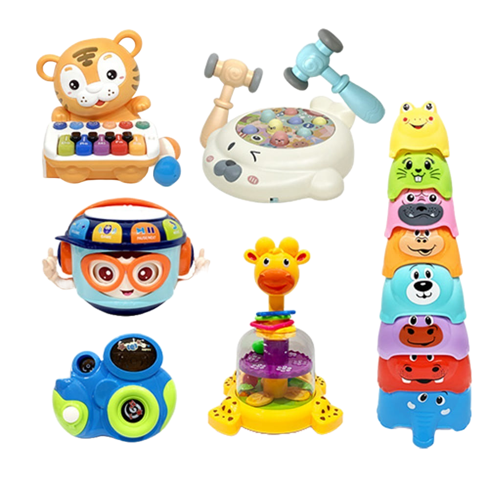 해피토이 소리나는장난감 6종세트