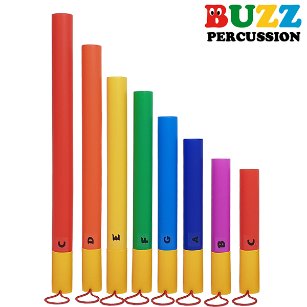 손잡이 뮤직파이프 붐웨커 튜브 기본음역 온음 8음