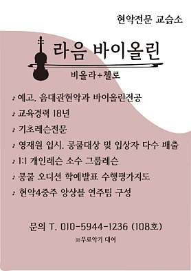 라음바이올린 비올라 첼로 사진 3