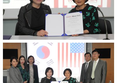 위스콘신주립대학-환일고등학교 MOU 체결