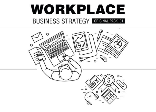 Modern workplace business strategy.