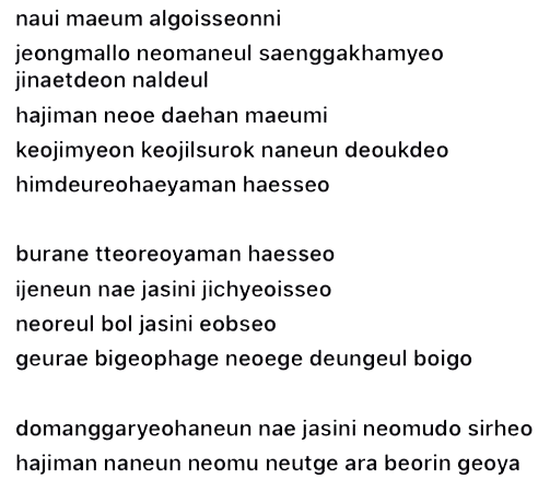 표음문자의 한계
