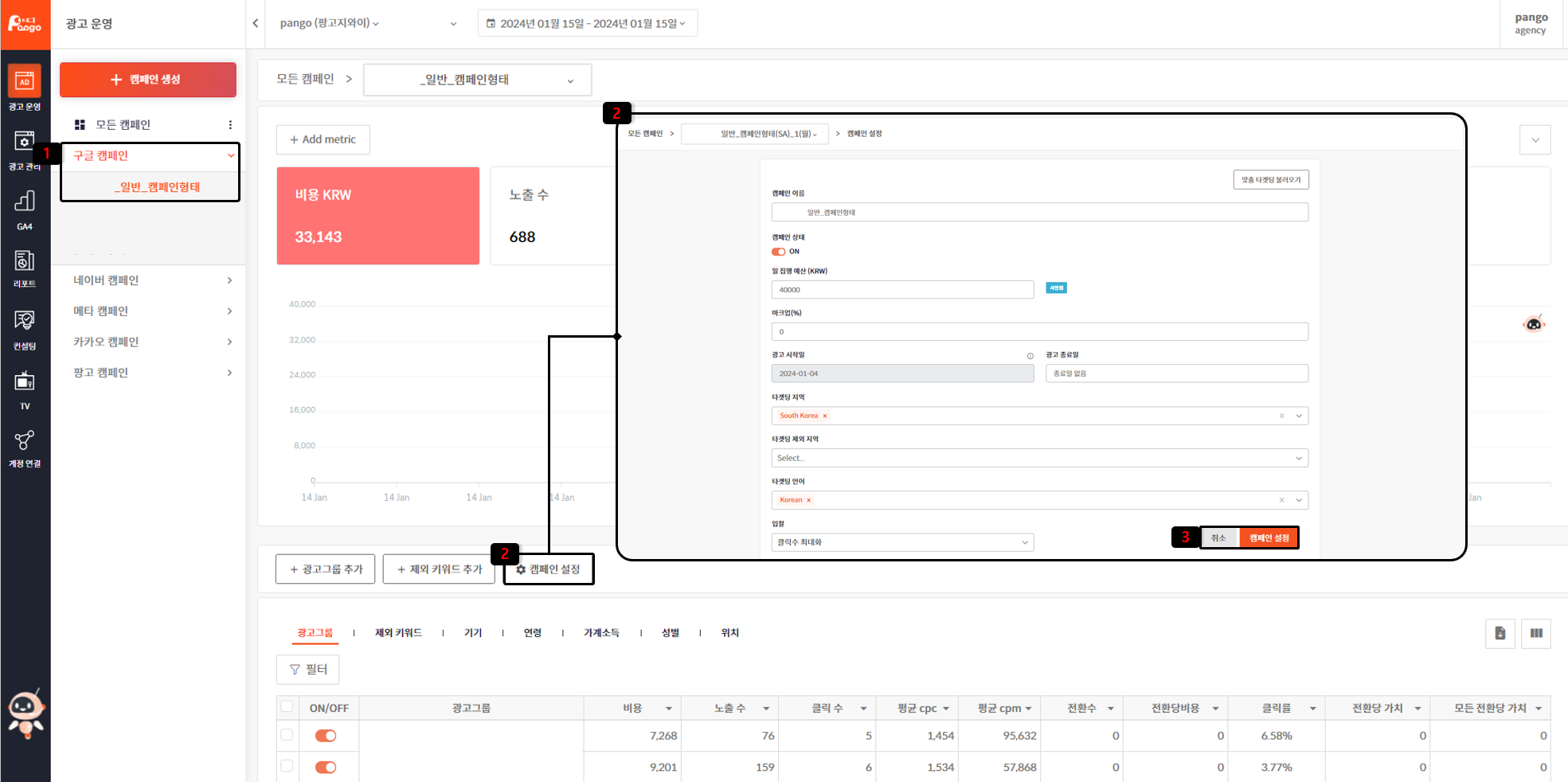 팡고 플랫폼 가이드