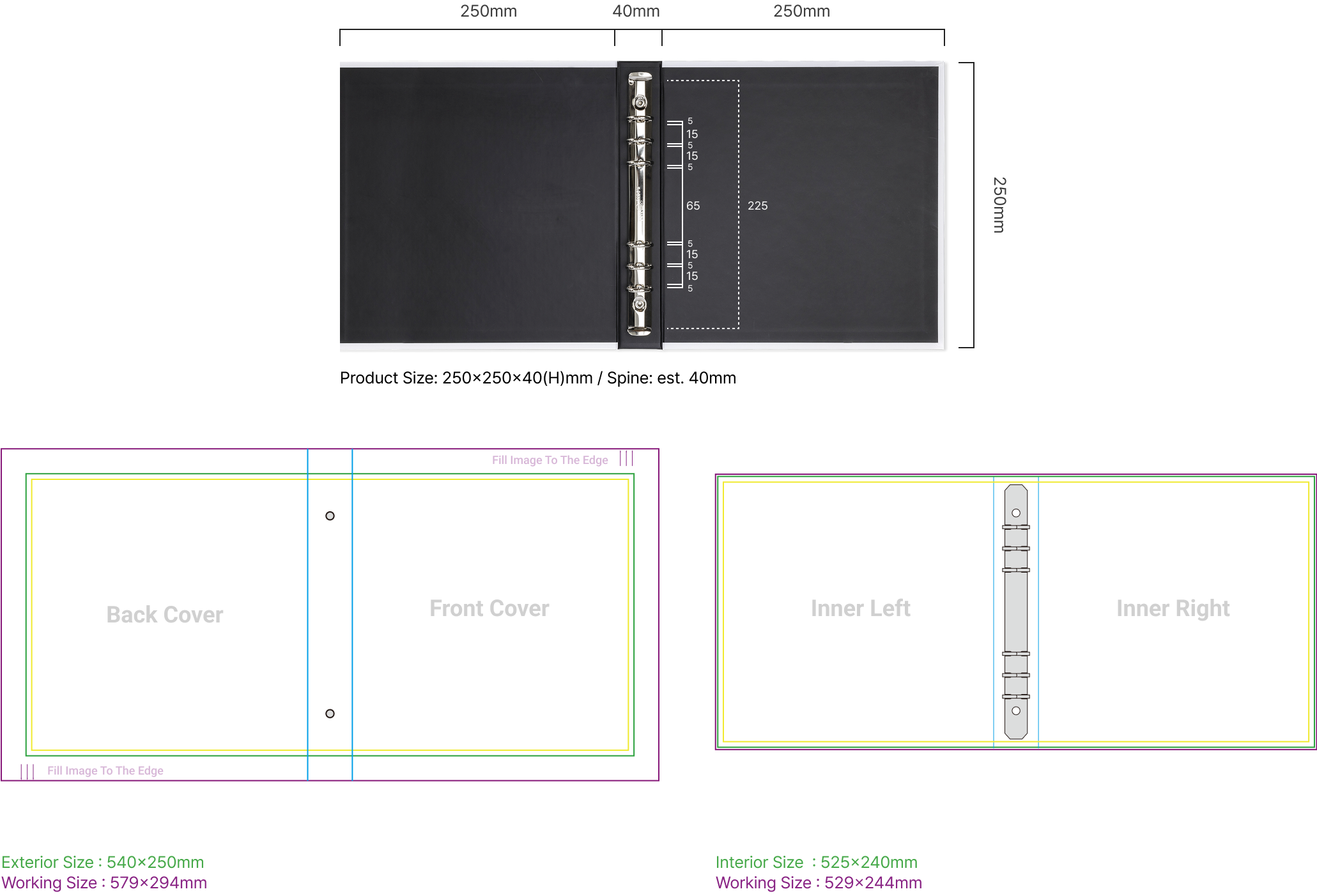 Ring Binder A5 PLUS Wide