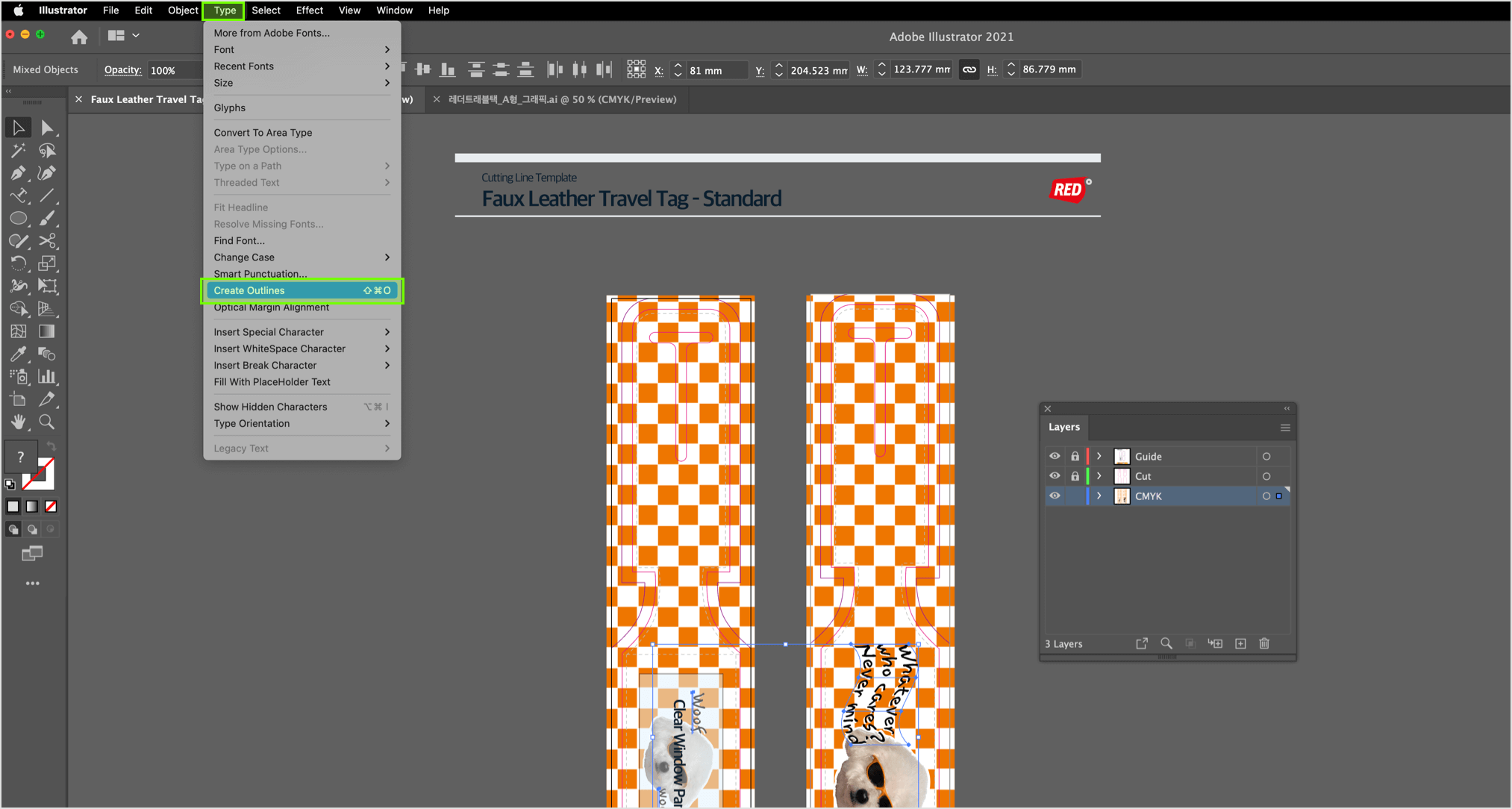 2. Create Outline