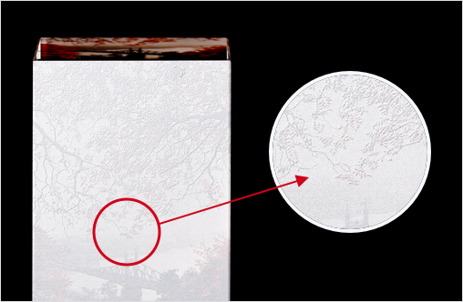 주의사항-화이트 인쇄