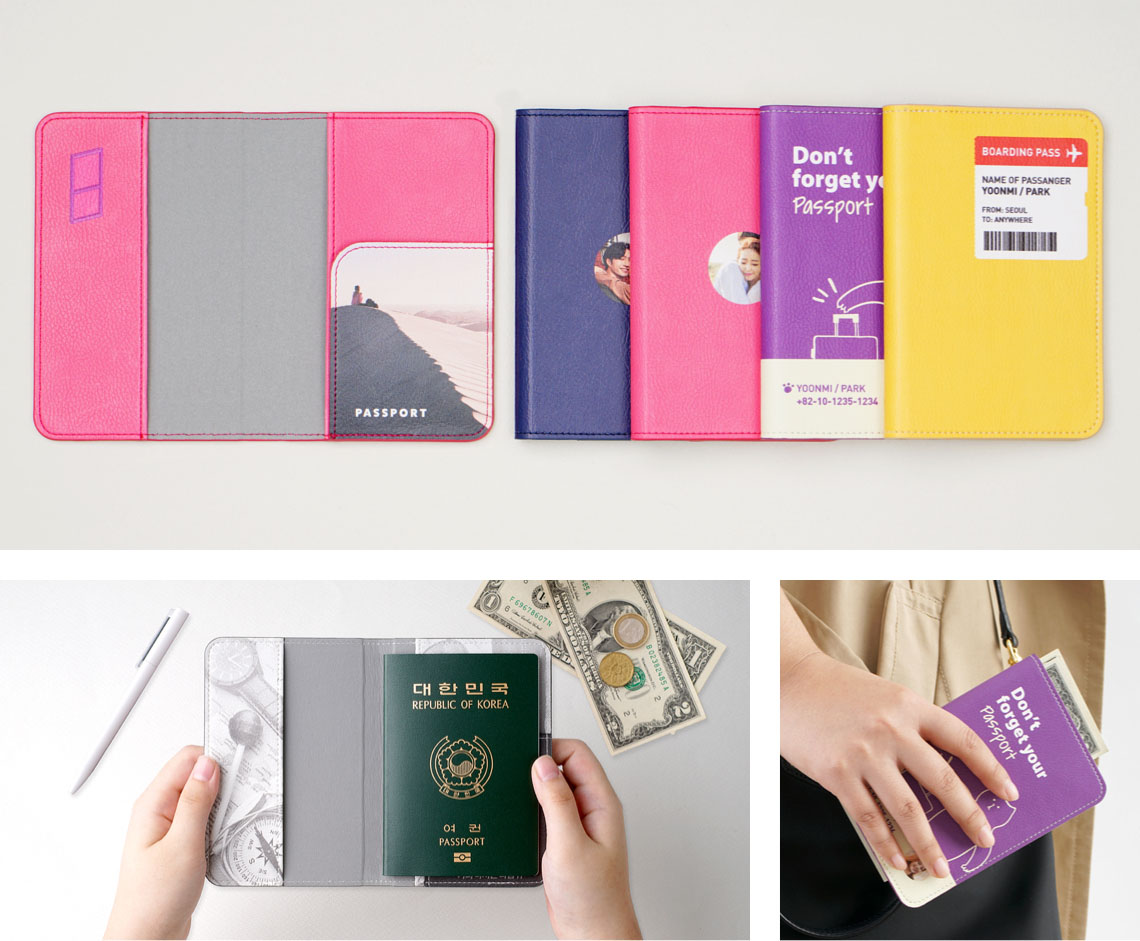 여권 케이스 표지