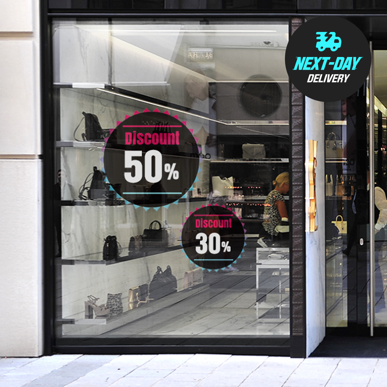 Transparent Window Decals