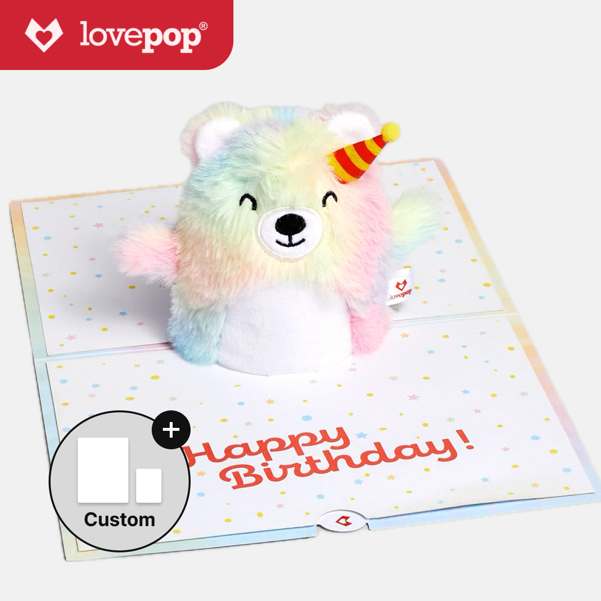 Eat Cake & Celebrate Birthday Plushpop Card