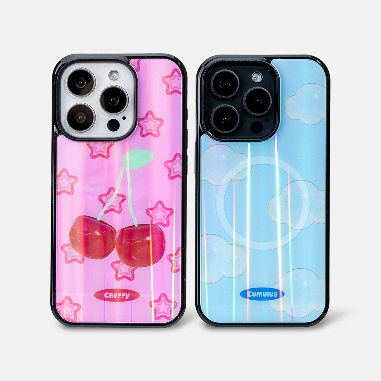 Glass Bumper Cases Hologram