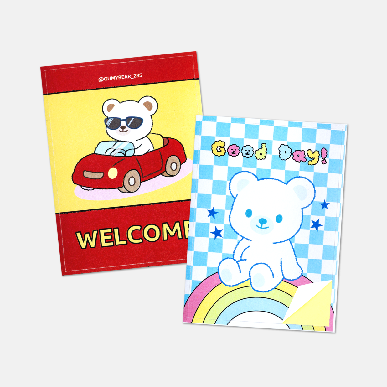 Rectangular Stickers (Kiss Cut)