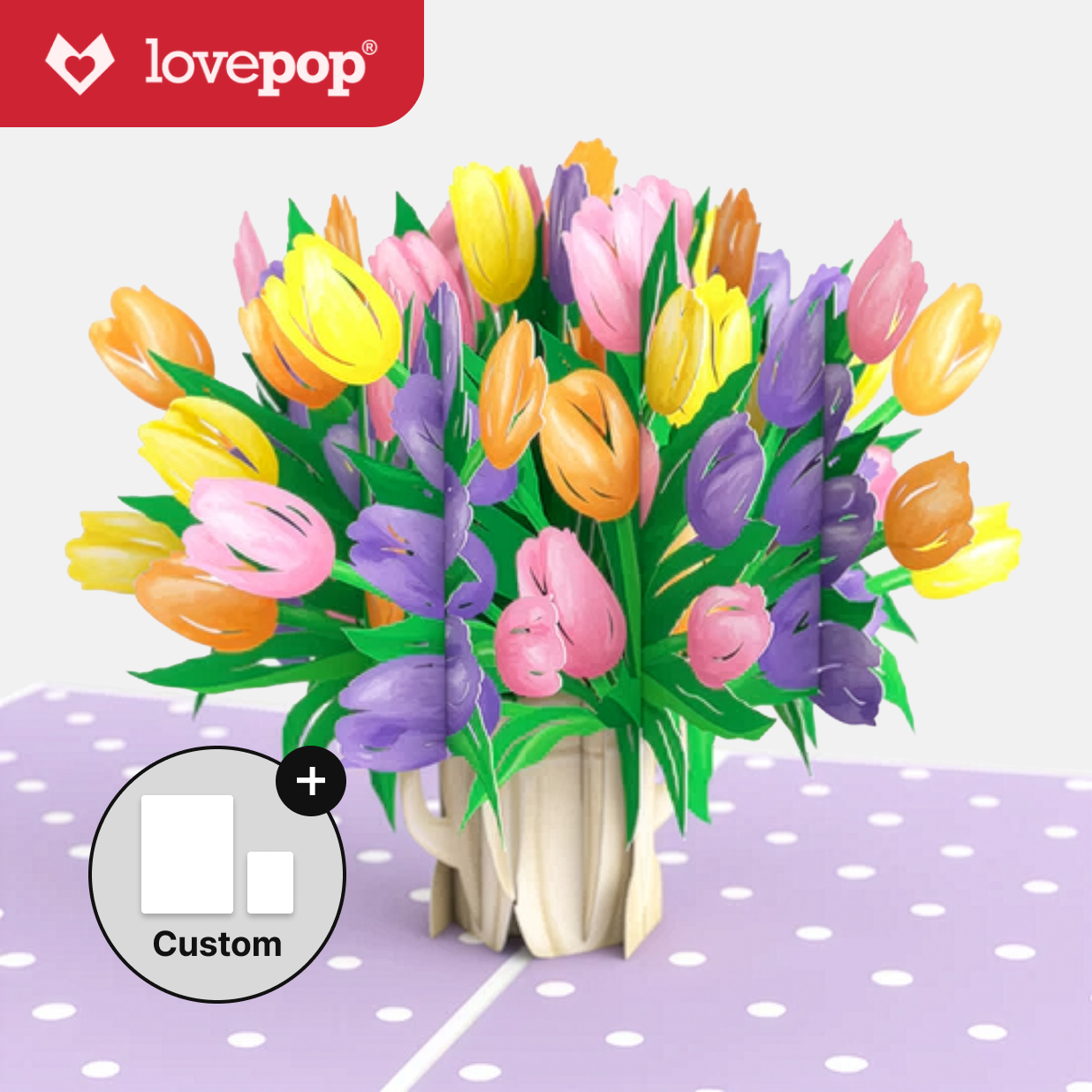 Tulips Pop-Up Card