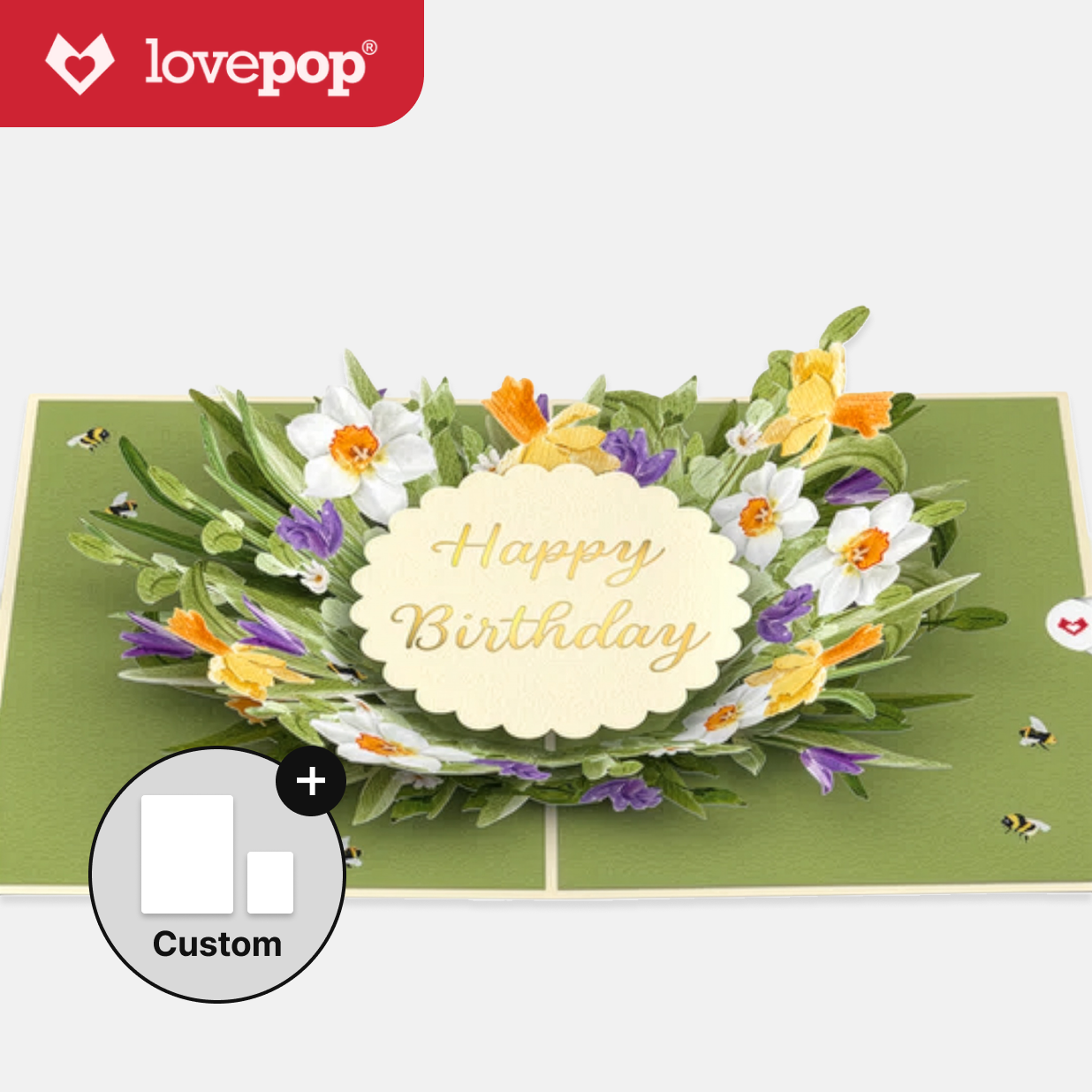 Birthday in Bloom Pop-Up Card 