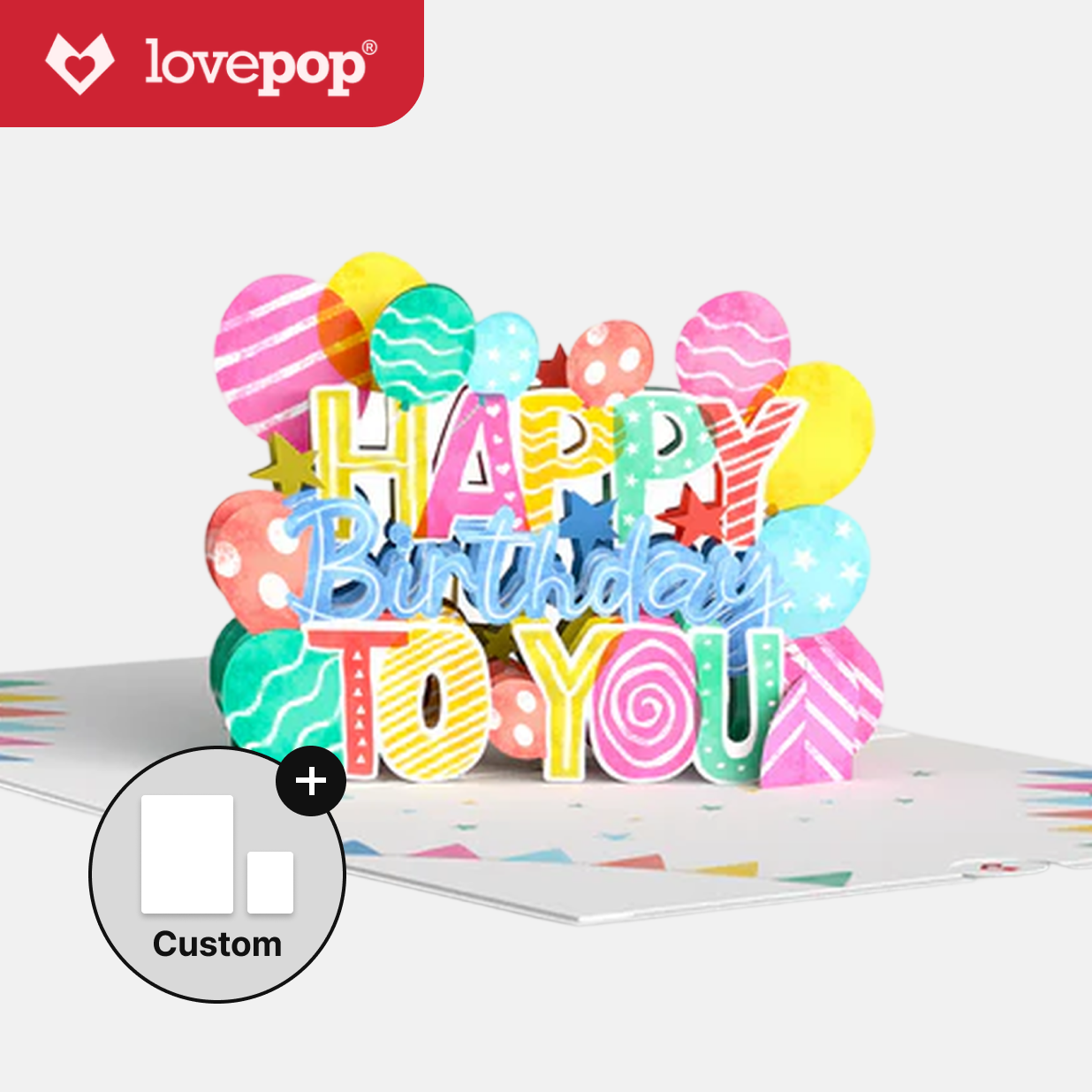 Let's Celebrate Birthday Pop-Up Card