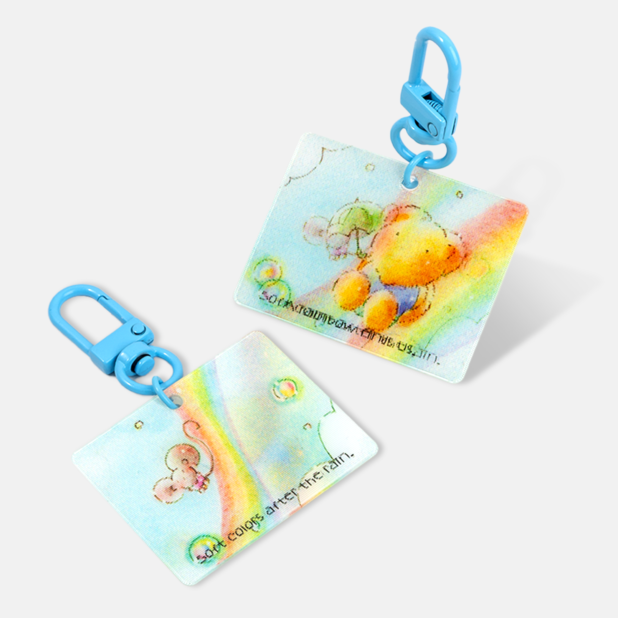 Acrylic Lenticular Keyrings