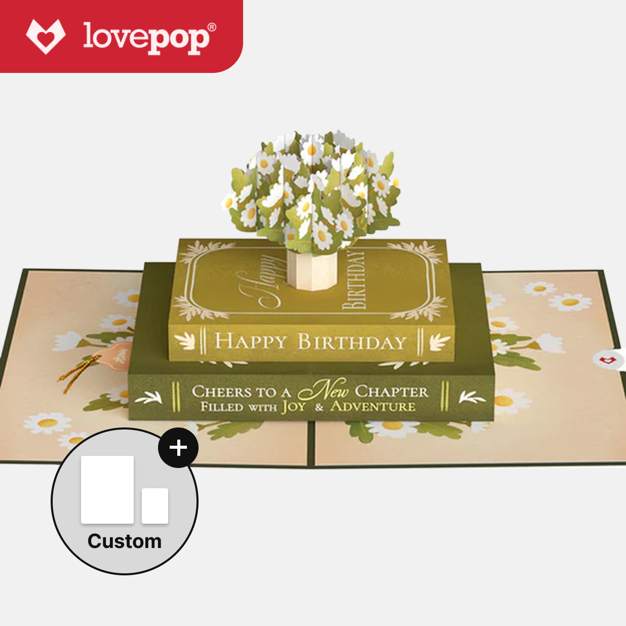 Cheers to a New Chapter Birthday Pop-Up Card