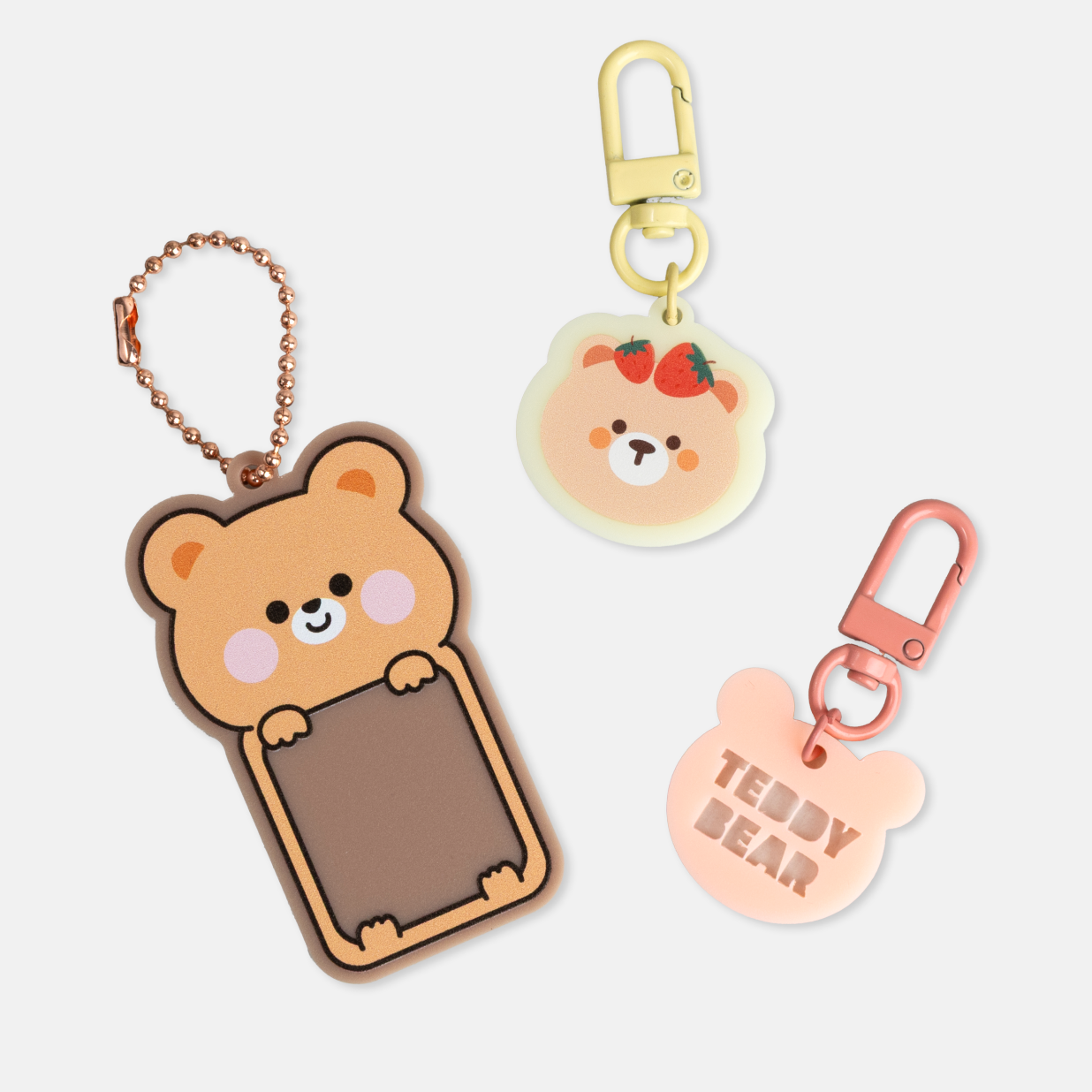 Muted Keyrings