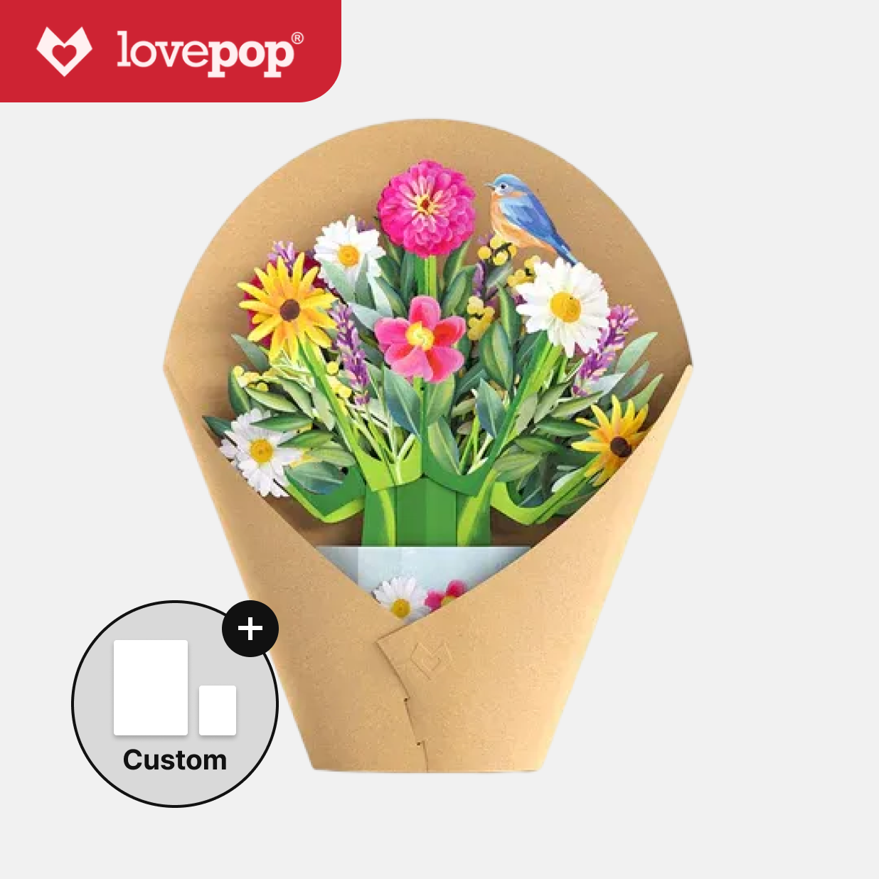 Black-Eyed Susan Bouquet Pop-Up Card