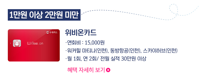 카드고릴라 : 5만원 이하 연회비로 공항라운지 이용가능한 카드 9