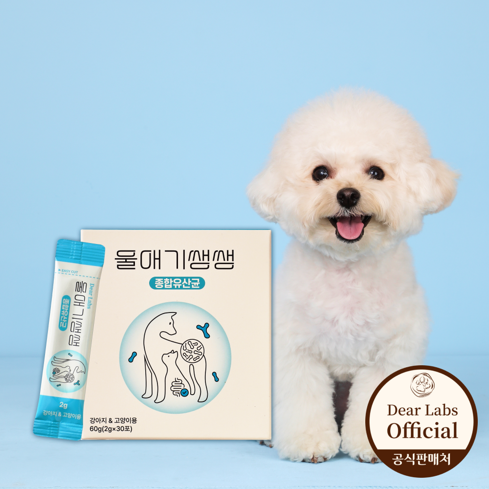 반려동물 종합영양제 “울애기쌩쌩 종합유산균”입니다. 울애기쌩쌩 종합유산균 제품 키워드를 강조해서 작성해주세요