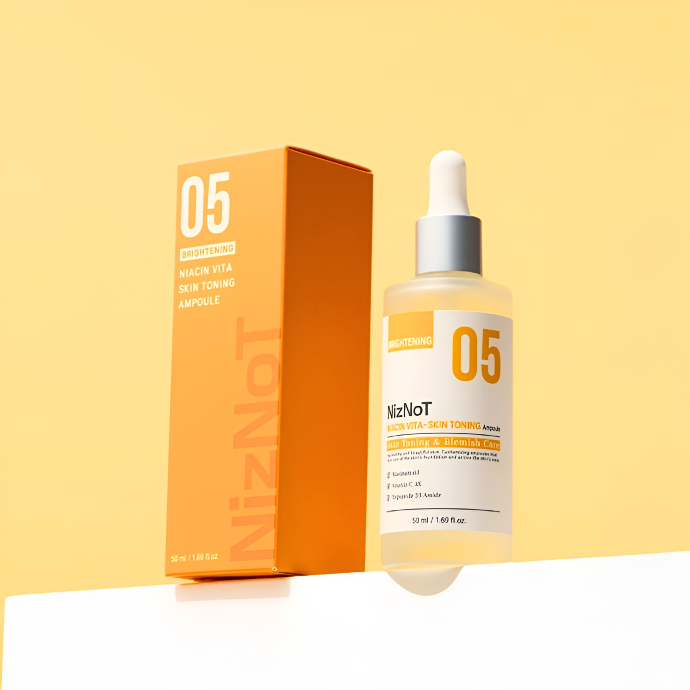 칙칙한 피부 톤을 맑게 깨워주는 비타민 앰플