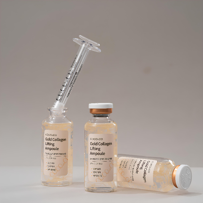 골드 콜라겐실로 산뜻하게 리프팅 케어!