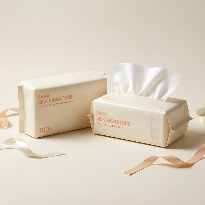 피부 자극이 적은 일회용 페이스 타올