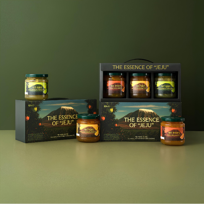 싱그러운 제주 자연이 가득, 액상청 3종 세트