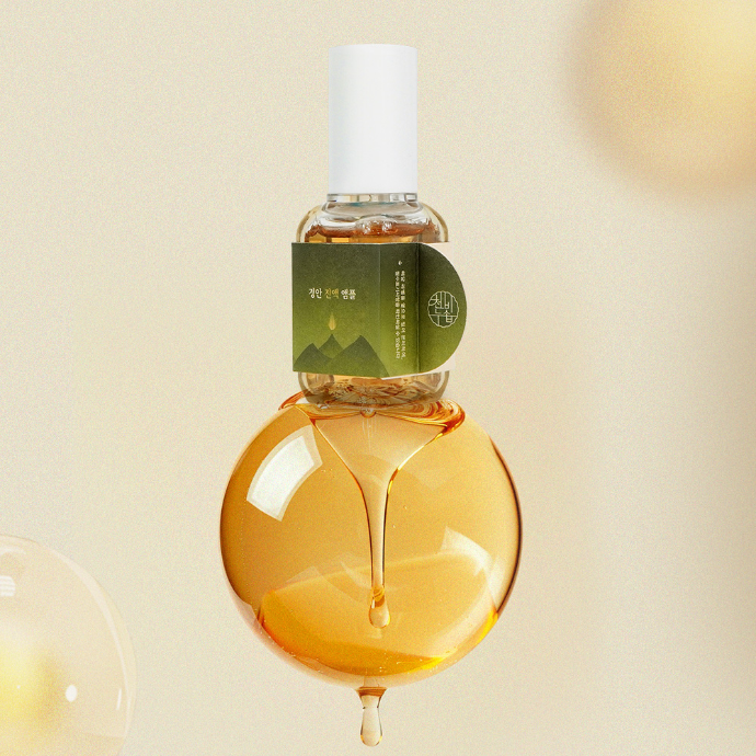 광채·탄력 한 번에, 정안 진액 앰플