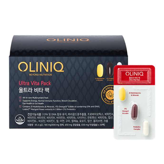 올리닉 울트라 비타 팩 출시 체험단