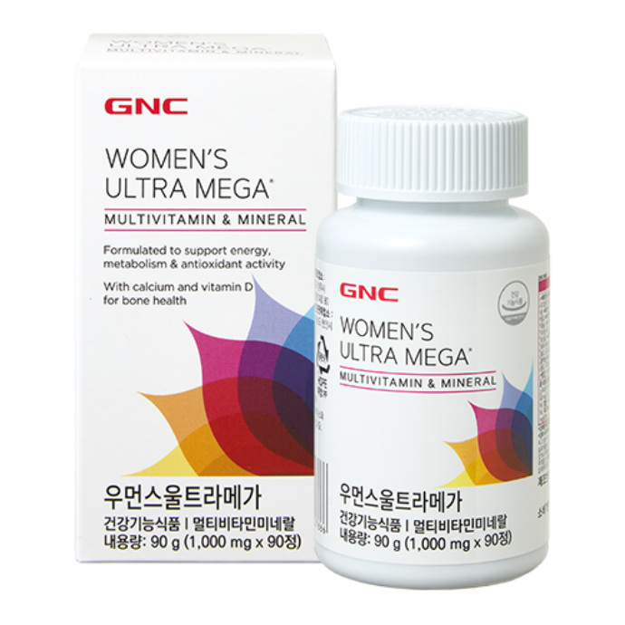 GNC 우먼스울트라메가 멀티비타민 앤 미네랄