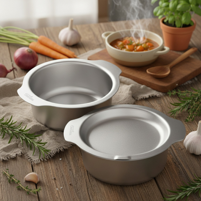 쿡세라 무연마제 스텐304 IH 인덕션 통3중 디버스팟 18cm